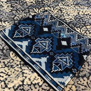 Gorgeous sequin Express elastic waist mini skirt